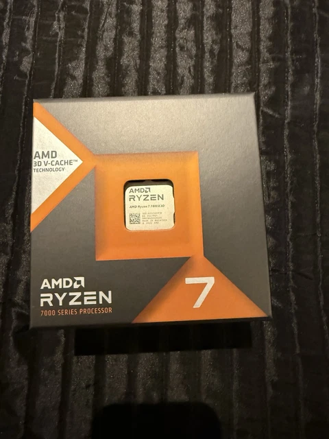 AMD RYZEN 7 7800X3D Processor (5 GHz, 8 Cores, Socket AM5) new- 100 ...