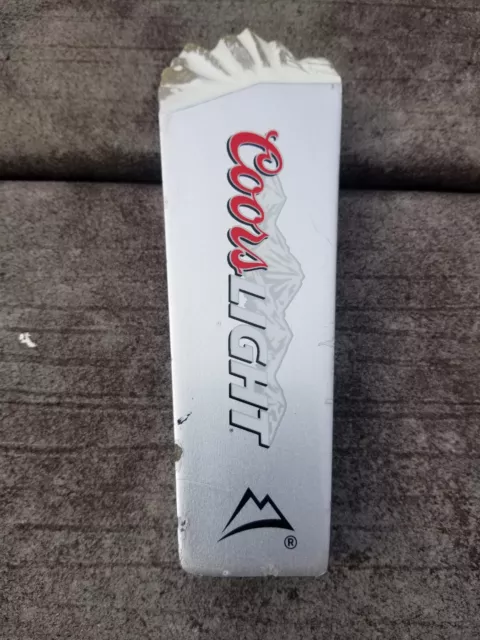 Coors Light  Beer Tap Handle Double Sided