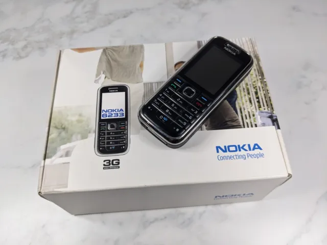 Nokia 6233 Vintage Mobile Phone Complete 3G Classic Device