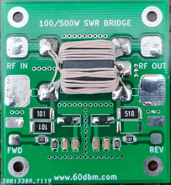 Tandem Match SWR bridge 500W power amplifier 1-50MHz