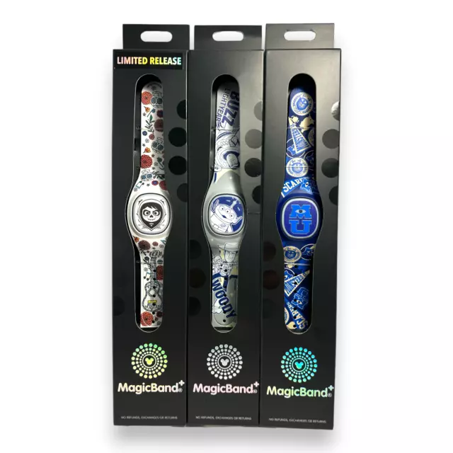 DISNEYLAND MAGIC KEY Holder MagicBand+ (DISNEY PIXAR) New; You Pick