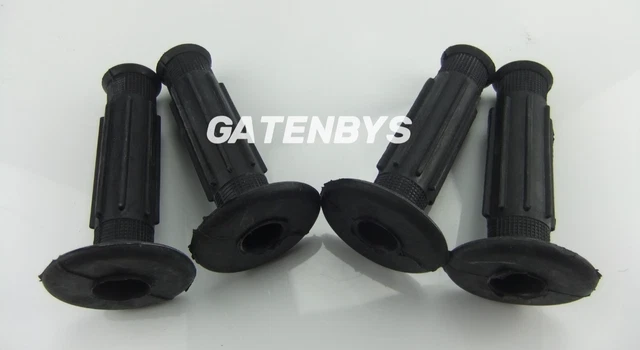 thumbnail image 2 of SJ MOTORCYCLE ENGINEERING Replica Doherty Ribbed Grips For Triumph T140 TR7 | 7/8 Inch | One Pair 2 of 6