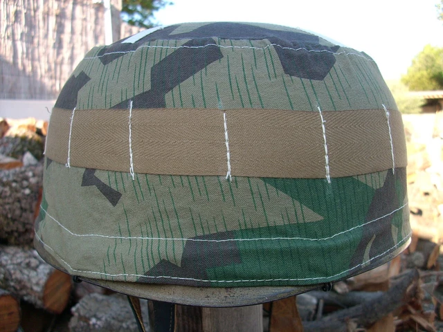 Casque Allemand Camouflage Winter (Hiver) Mod.40 - WW2 - Surplus Hector
