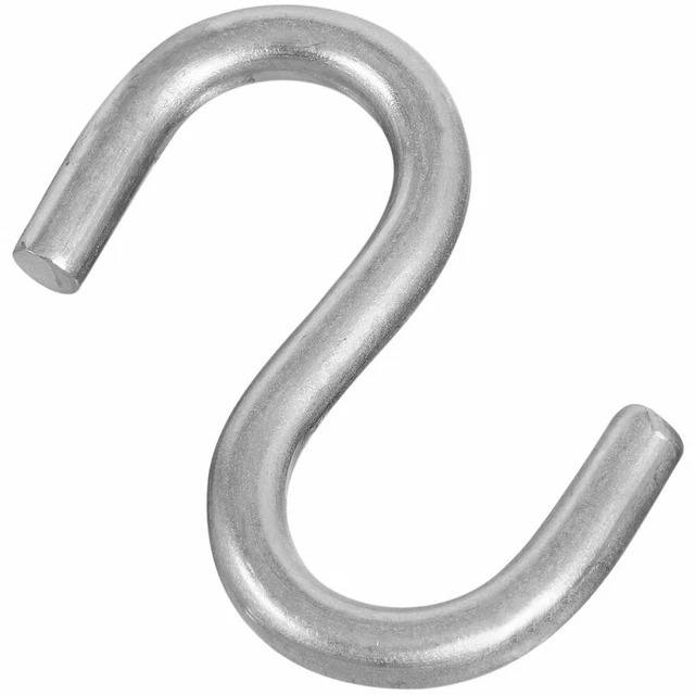 National Hardware N197-210 V2078 Open S Hook in Stainless Steel