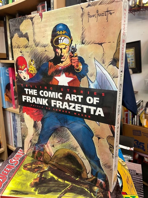 TELLING STORIES CLASSIC Comic Art Of Frank Frazetta Deluxe Hardcover
