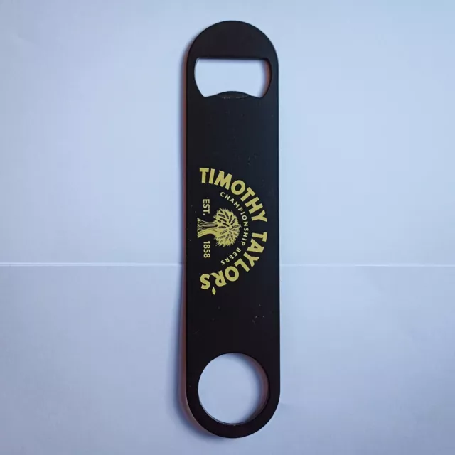 New Timothy Taylor's Lager Beer Bottle Opener Pub Bar Blade Gadget 7” Man Cave