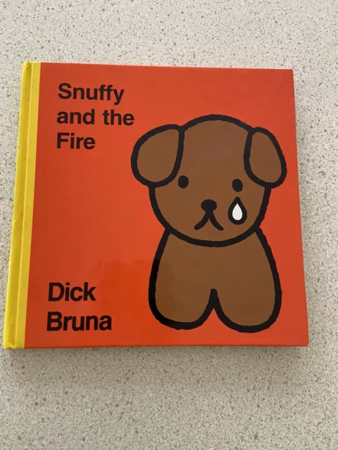 Dick Bruna Snuffy and the Fire vintage 1984 small hardcover Methuen