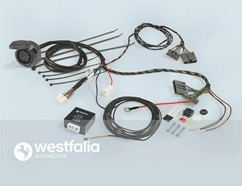 Kit Elettrico Westfalia Per Gancio Traino - 13 Poli, Compatibile Con VW Caddy III, Con Spegnimento Automatico Parcheggio - 5