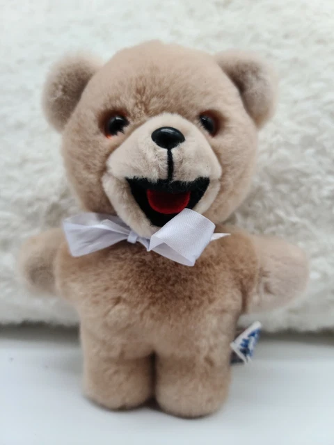 SNUGGLE BEAR Plush vintage Mini 6” Russ Berrie Lever Bros Advertising Toy