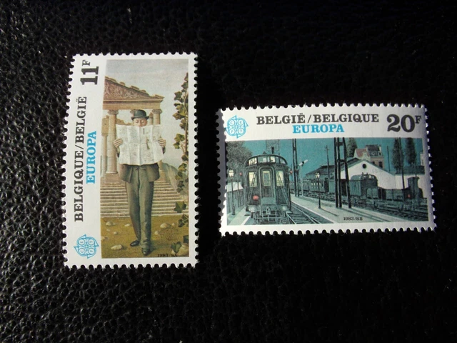 BELGIQUE - timbre yvert/tellier n° 2091 2092 n** MNH (A65) (A)
