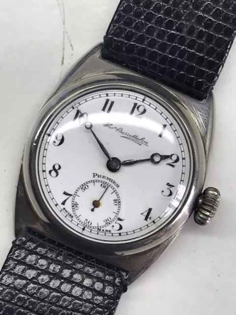 Solid sterling discount silver mens watches