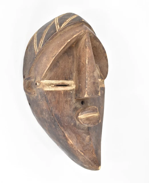 Bene Lulua Mask Congo Wood Zaire Lulua African Art