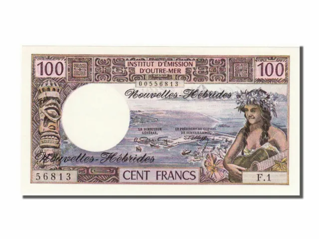 [#56119] Banknote, New Hebrides, 100 Francs, UNC