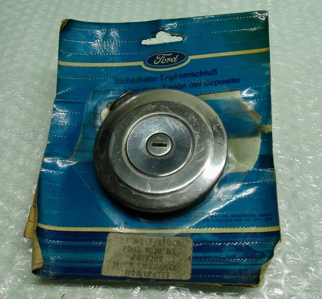Mk1 Escort Rs1600 Rs2000 Mexico Gt Twin Cam Genuine Ford Nos Locking Fuel Cap -2