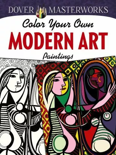 Dover Masterworks: Color Your Own Modern Art Paintings , Hendler, Muncie