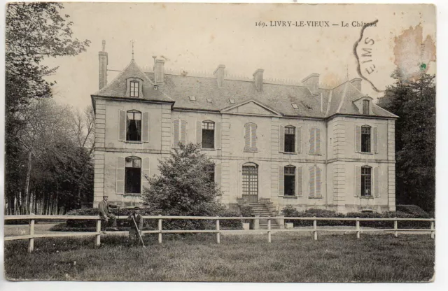 LIVRY SUR VESLE - Marne - CPA 51 - the Chateau - the gardeners