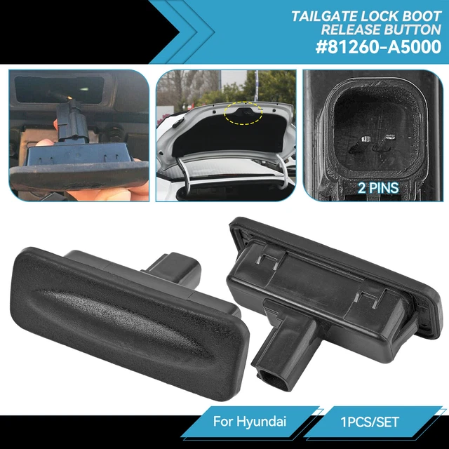 Hoypeyfiy Heckklappenschloss 81230A6000 - Für Hyundai I30 GD & Kia Ceed JD