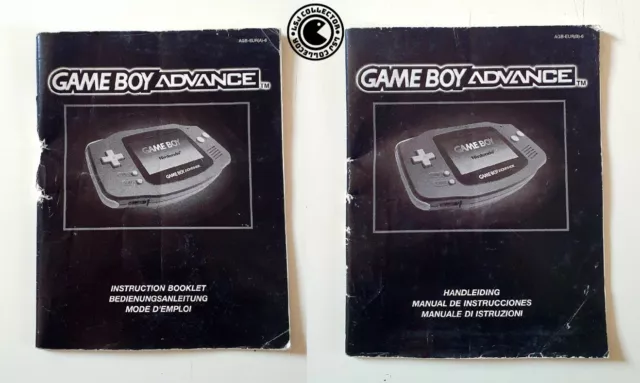 Manuel D'instruction Game Boy Advance - Nintendo Gameboy Advance - EUR