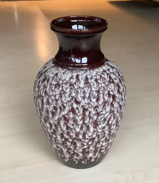 Vase Keramik BAY Modell 66 40 FAT Lava 60/70er rar alt große Bodenvase