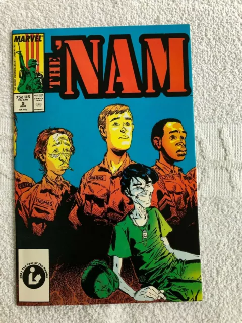 *The 'Nam #9 (Aug 1987, Marvel) VF+ 8.5