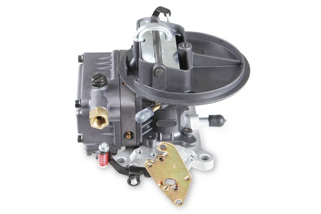 Holley 0-80402-2 500 CFM Marine Carburetor 2 Barrel Electric Choke Hardcore Gray