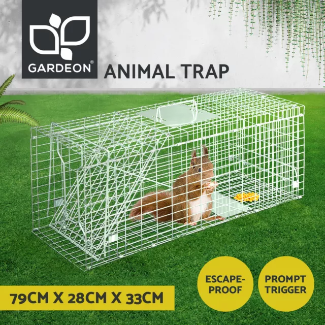 Gardeon Animal Trap Humane Possum Cage Live Animal Catch Rabbit Cat Hare Fox