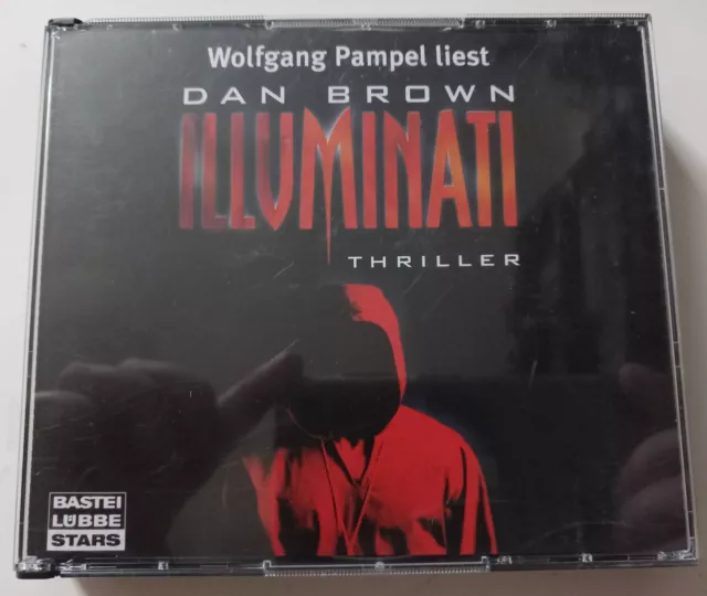 Hörbuch / Audiobook Dan Brown "Illuminati" 6 CDs gelesen von Wolfgang Pampel