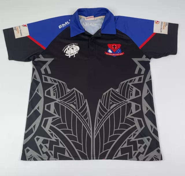 Samoa Junior Rugby Union Polo Shirt Mens XL