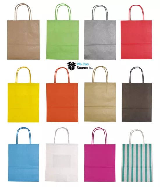 Cheapest Luxury Kraft Paper Gift Bag With Handles Hen Party Present Bags Small 2