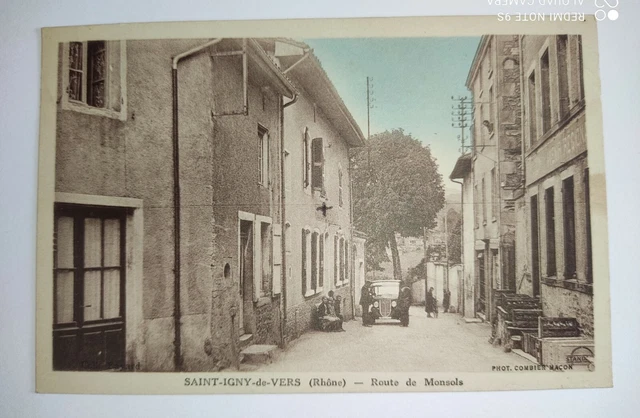 1940 Saint-Igny-de-Vers Route de Monsols CPA