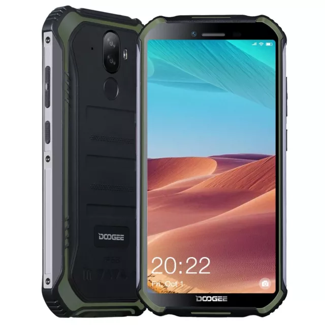 DOOGEE S40 Pro Outdoor Smartphone Ohne Vertrag, 4GB+64GB Dual SIM 4G IP68 Handy