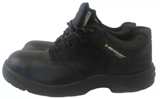 DUNLOP KANSAS MEN Leather Work Anti Slip/Oil Steel Toe Cap Safety Boots ...