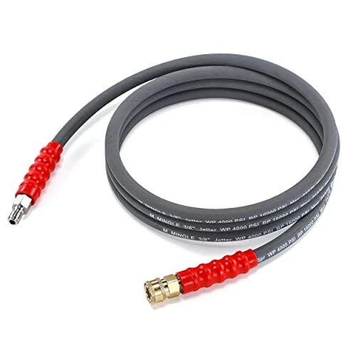 Pressure Washer Jumper Hose 10 FT Whip Hose for Power WasherHose Reel