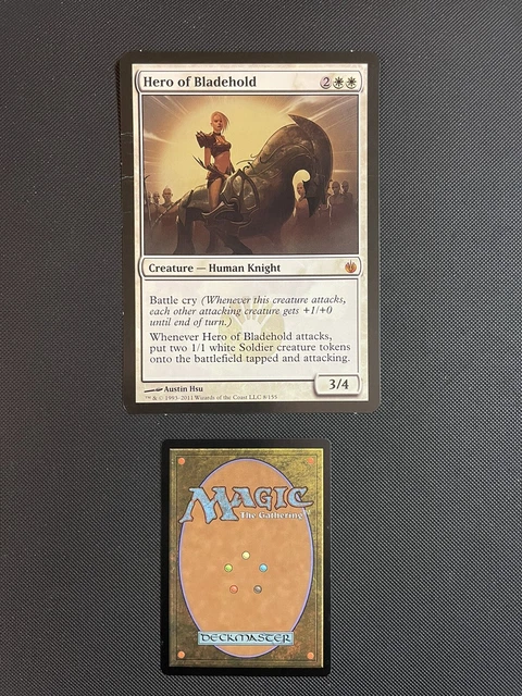 Hero of Bladehold Oversize MTG Mirrordin Defeated Oversized Promo Wotc