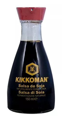 Soja-Sauce - Shoyu, Kikkoman, Table Bottle With Spout, Japan, 150 ML