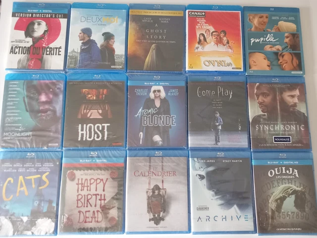 Dvd. Blu Ray. Lot De 15 Films Neufs.
