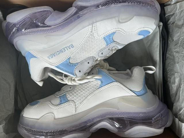 SCARPE BALENCIAGA TRIPLE S CLEAR SOLE nuove indossate 3 Volte