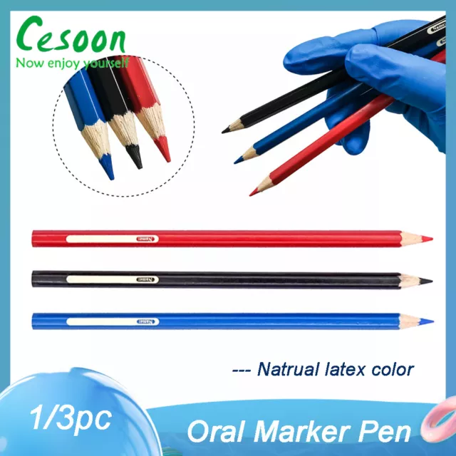 1Pc Dental Oral Marker Pen Intraoral Marker Denture Restoration Teeth Repair Pen