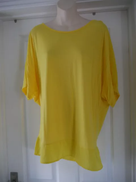 Camicia estiva nuova gialla taglia 14 F&F classica vibrante canarino