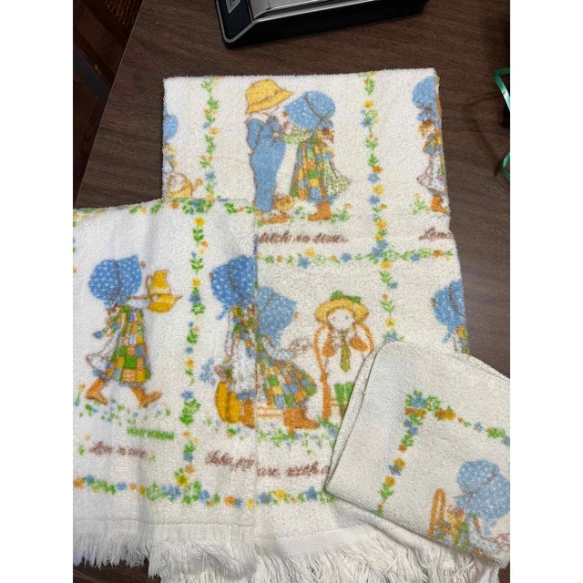 Juego de toallas de baño vintage Holly Hobbie