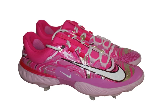 NIKE ALPHA HUARACHE Elite Mothers Day Baseball Metal Cleats  display picture 2