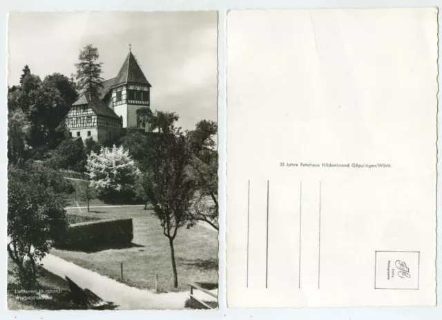 89835 - Murrhardt - Walterichkirche - Echtfoto - alte Ansichtskarte