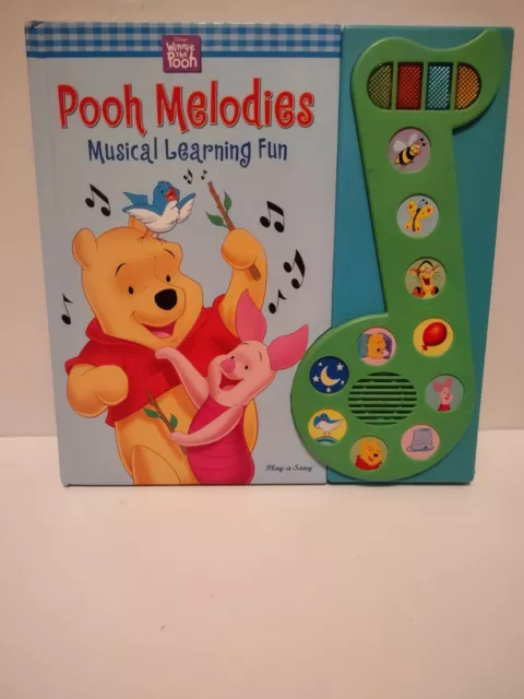 Disney's Winnie the Pooh Play a Song Pooh Melodies Musical Learning Fun Book