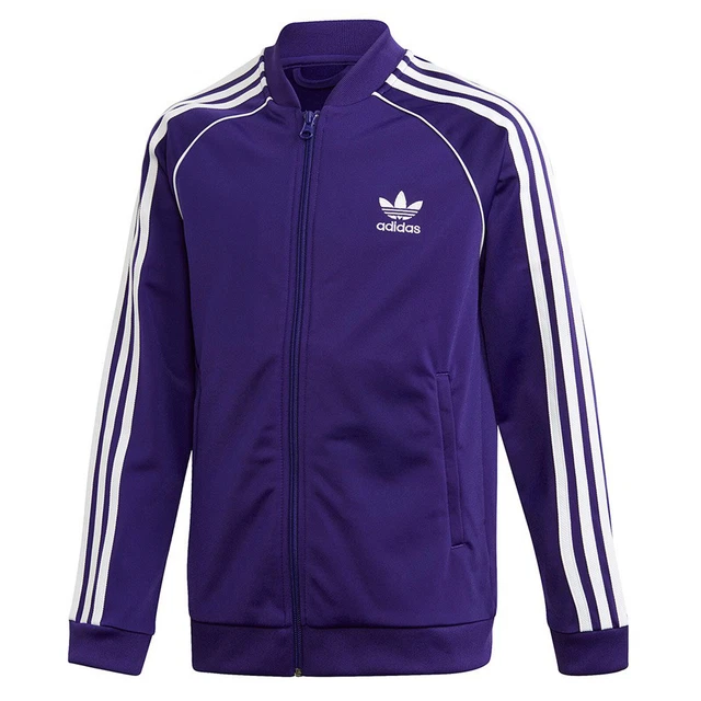 Adidas Originals Bambini Superstar Di Allenamento Top Giacca Sportiva da Lilla