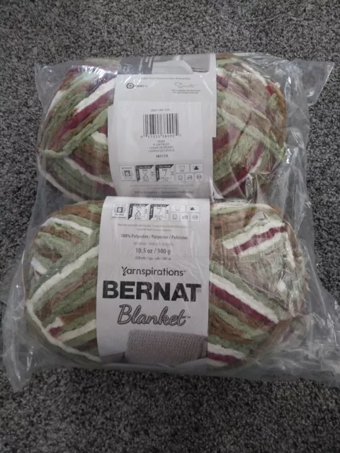 Bernat Blanket Big Ball Yarn-Plum Fields 10.5oz (1 Piece(s