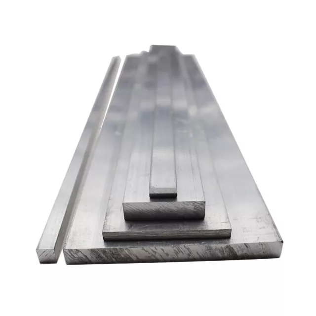 1PC 6061 Aluminium Flat Bar Plate Strip Alloy Metal Sheet CNC Solid Machining