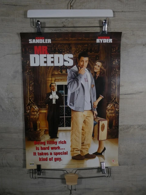 MR DEEDS Vhs video store Original film poster movie 59cm x 42cm £12.95