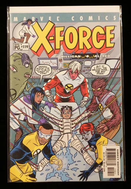 X-Force #119 (Oct 2001, MARVEL) Peter Milligan & Mike Allred [BAG/BOARD] NM+