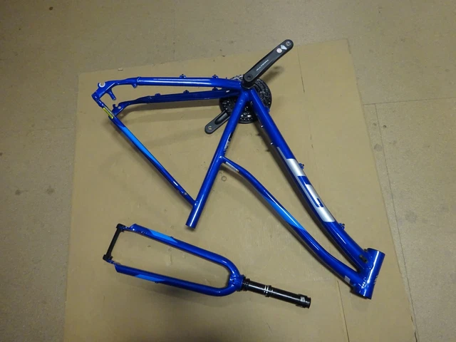 GT TRANSEO SPORT Hybrid Bike Frame LARGE BLUE 14.50 PicClick UK