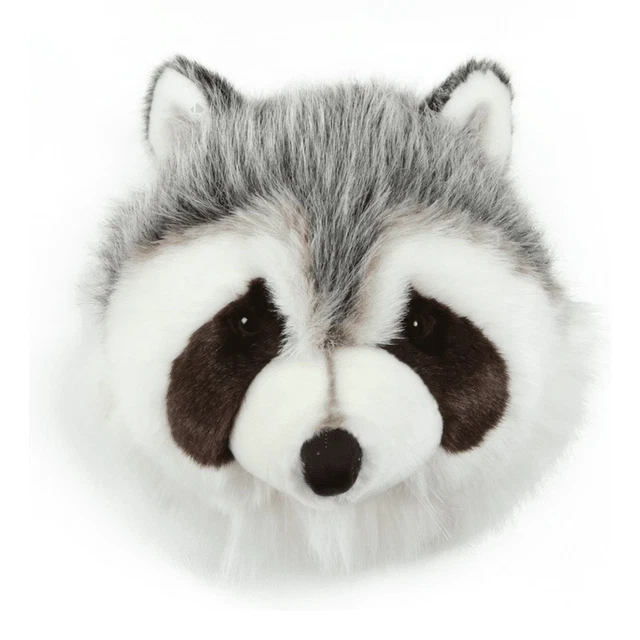 PELUCHE TROPHÉE MURAL Peluche trophée Forêt Raton-laveur Josh EUR